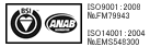 ISO 9001:2000　Cert No：FM79943